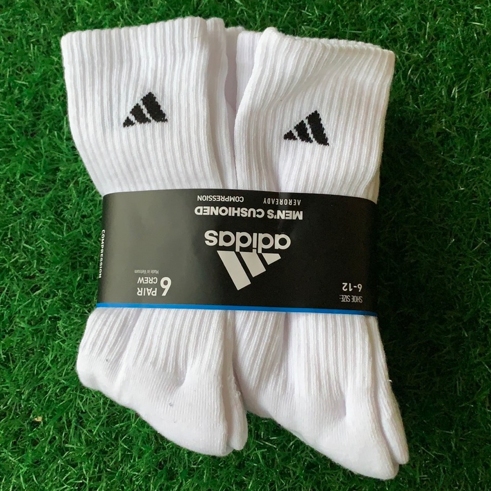6 pairs socks set Adidas Men’s Cushioned Crew